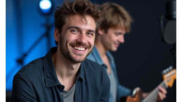 Thumbnail des Video-Testimonials eines Musikers