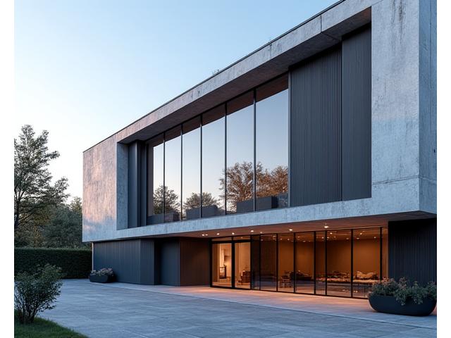 Aussenansicht des KlangSchmiede Studios in Bern, moderne Architektur